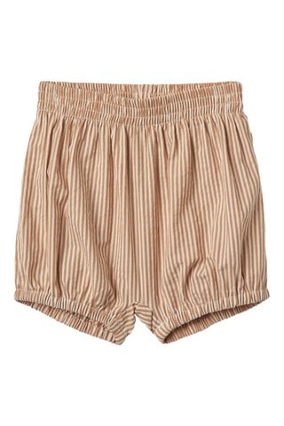 Cubrepañal de algodón orgánico Ollie - Beige y marrón