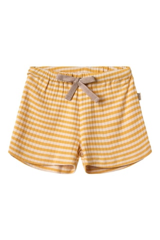 Short Vic - Blanco y amarillo