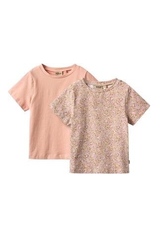 2 camisetas de algodón orgánico Manna - Beige