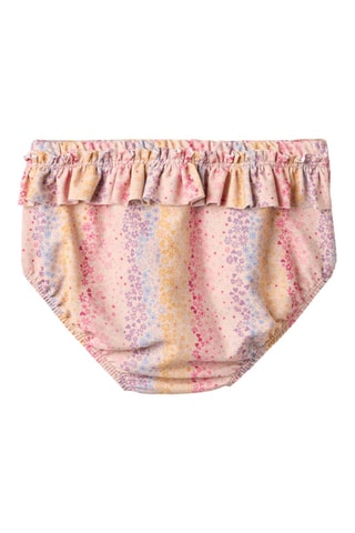 Braga de bikini Cilia - Rojo, amarillo y violeta