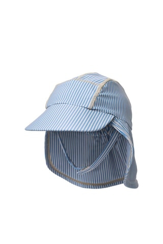 Gorra sahariana Tonga - Blanco y azul