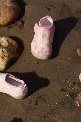 Slip-on Shawn - Beige, rosa y verde