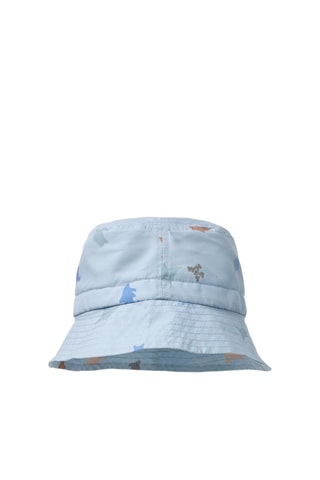 Gorro bucket Tilo - Azul y gris