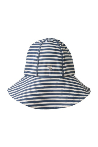 Gorro bucket Bora - Blanco, azul y gris