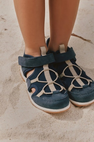 Sandalias de nobuk Mingi - Azul