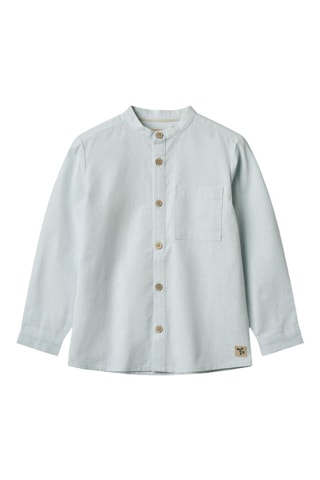 Camisa de algodón orgánico Willum - Azul