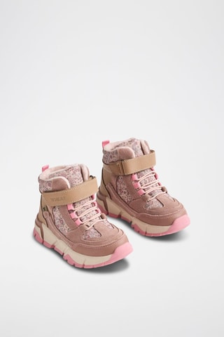 Zapatillas altas de piel - Rosa