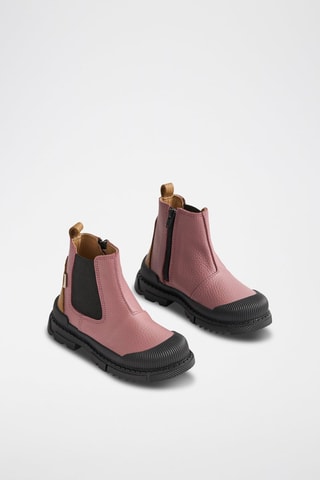 Botas de piel - Rosa