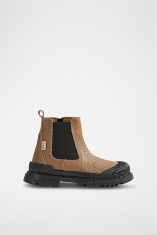 Botas de piel - Marrón