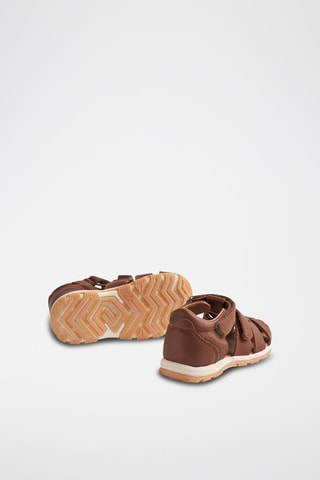 Sandali in pelle Frei - Beige e marrone