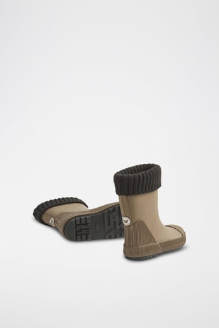 Botas de agua 2 en 1 - Marrón