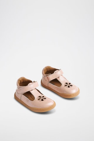 Babies de piel de charol Mary Jane Sinne - Rosa