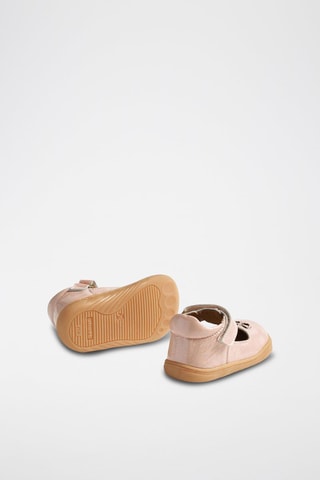 Babies de piel de charol Mary Jane Sinne - Rosa