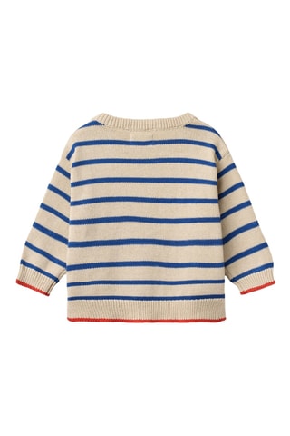 Jersey regular fit de algodón orgánico - Azul