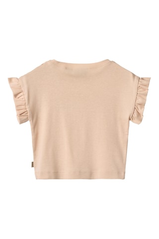 Camiseta loose de algodón orgánico - Rosa