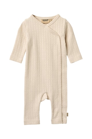 Pelele de algodón orgánico - Beige