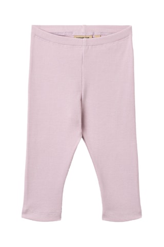 Leggings de algodón orgánico - Violeta