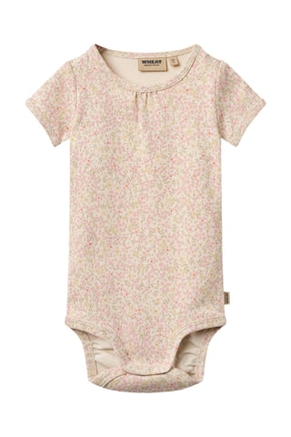Body slim fit de algodón orgánico - Beige