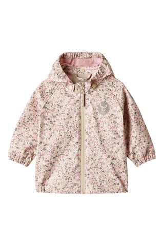 Impermeable con capucha - Beige