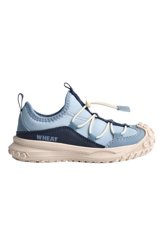 Zapatillas de piel - Azul
