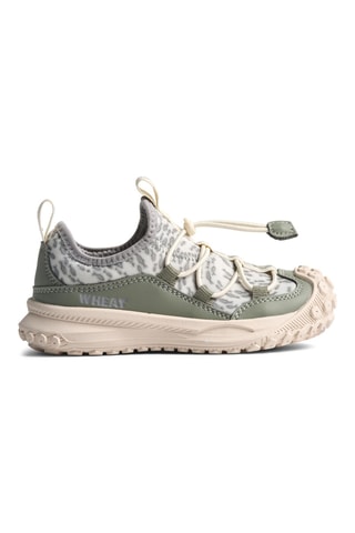 Zapatillas de piel - Verde