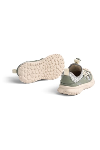 Zapatillas de piel - Verde
