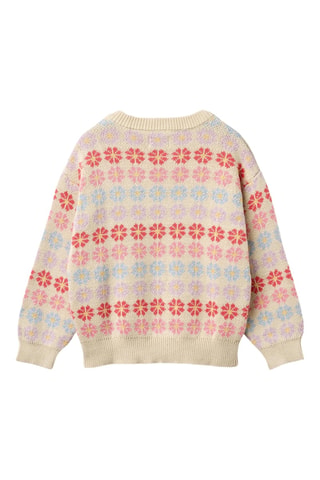 Jersey regular fit de algodón orgánico - Beige
