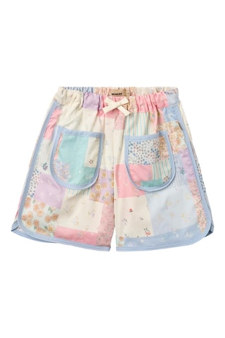 Shorts loose in cotone bio - Multicolore