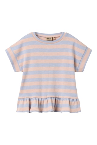 Camiseta loose de algodón orgánico - Rosa