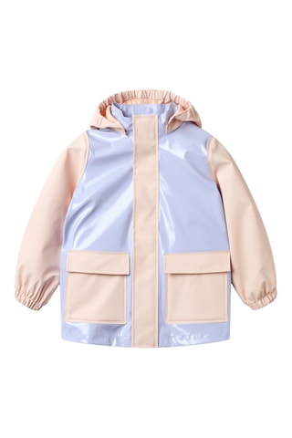 Impermeable con capucha - Violeta