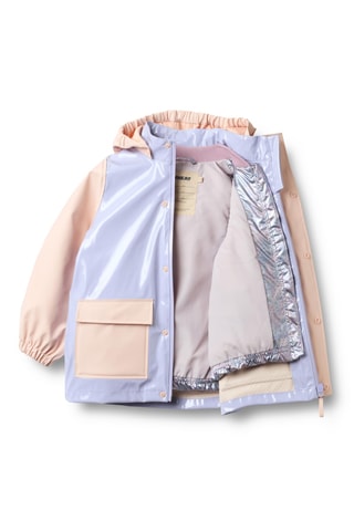 Impermeable con capucha - Violeta