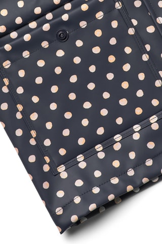 Impermeable con capucha - Negro