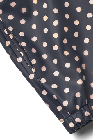 Impermeable con capucha - Negro
