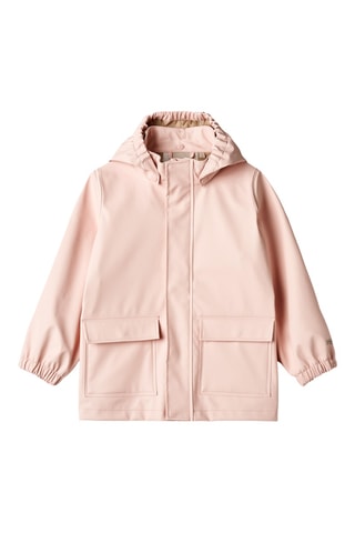 Impermeable con capucha - Rosa