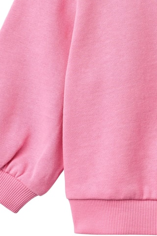 Sudadera de algodón orgánico - Rosa
