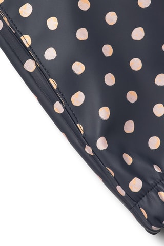 Impermeable con capucha - Negro