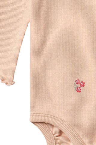 Body regular fit de algodón orgánico - Rosa