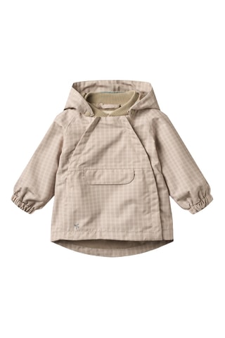 Impermeable con capucha - Gris