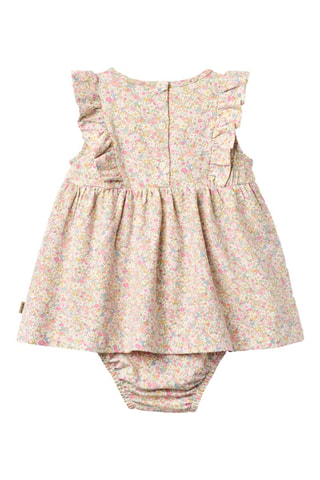 Vestido y body de algodón orgánico - Multicolor