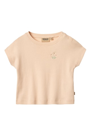 Camiseta loose de algodón orgánico - Rosa