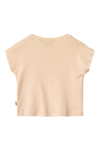 Camiseta loose de algodón orgánico - Rosa