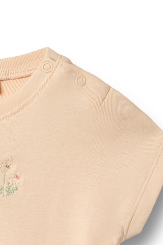 Camiseta loose de algodón orgánico - Rosa