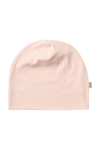 2 gorros de algodón orgánico - Rosa claro
