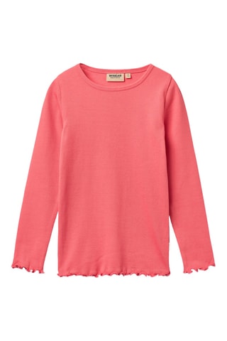 Camiseta de algodón orgánico - Coral