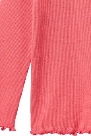 Camiseta de algodón orgánico - Coral