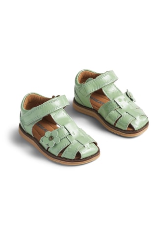 Sandalias con brillo - Verde