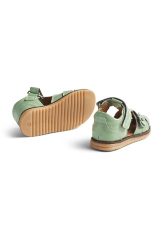 Sandalias con brillo - Verde