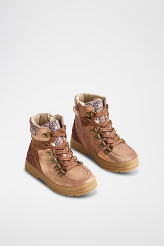 Botines de piel - Rosa
