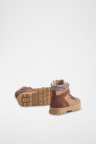Botines de piel - Rosa