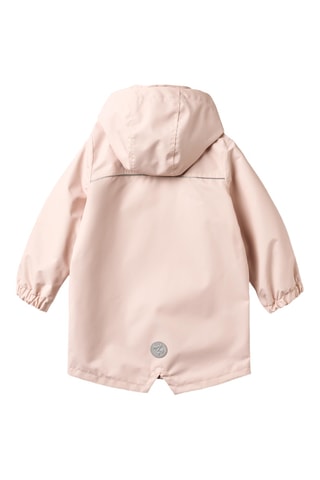 Impermeable con capucha - Rosa